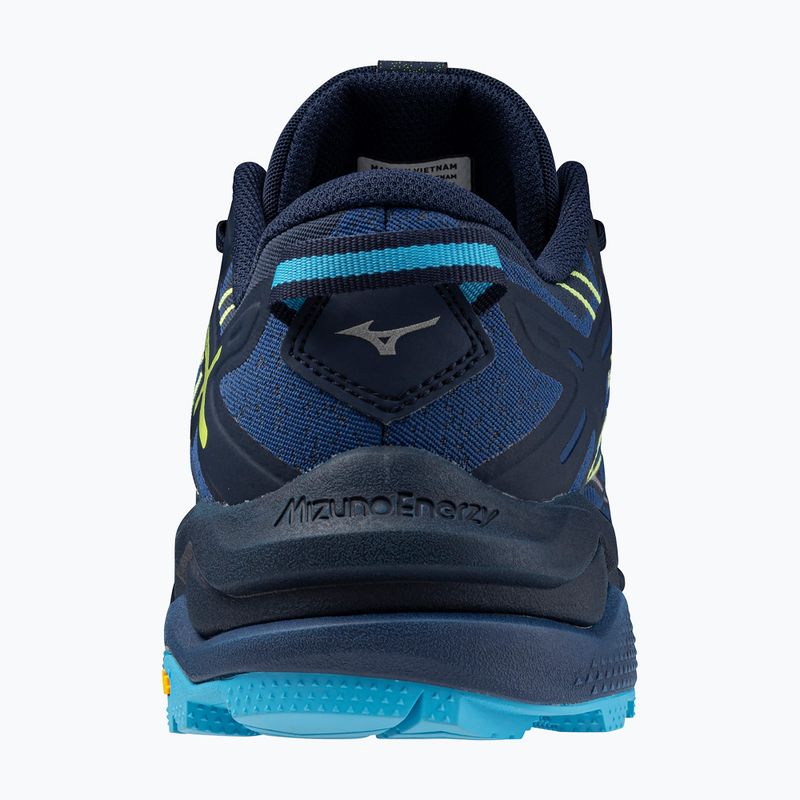 Scarpe da corsa da uomo Mizuno Wave Mujin 10 dress blues/verde brillante/swim cap 10