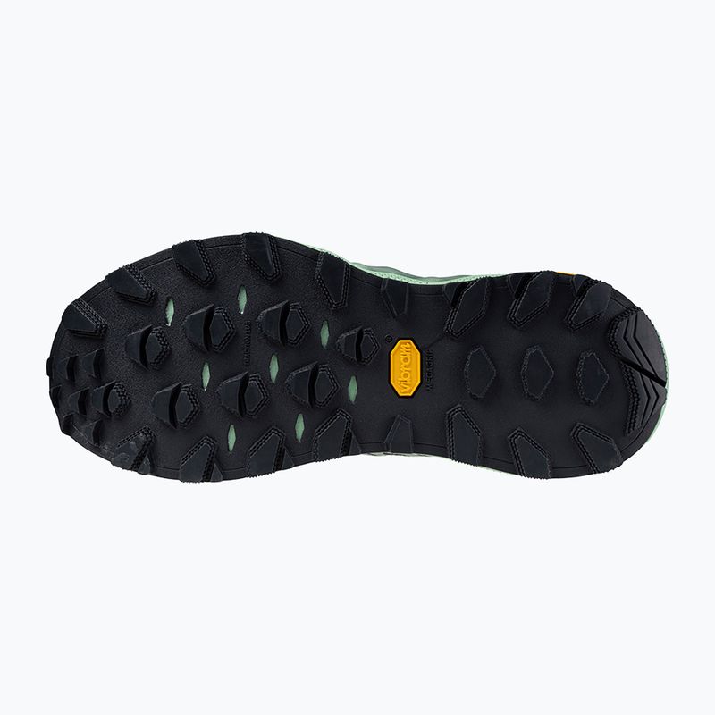 Scarpe da corsa da uomo Mizuno Wave Mujin 10 grigio giada/nero ostrica/verde granito 5