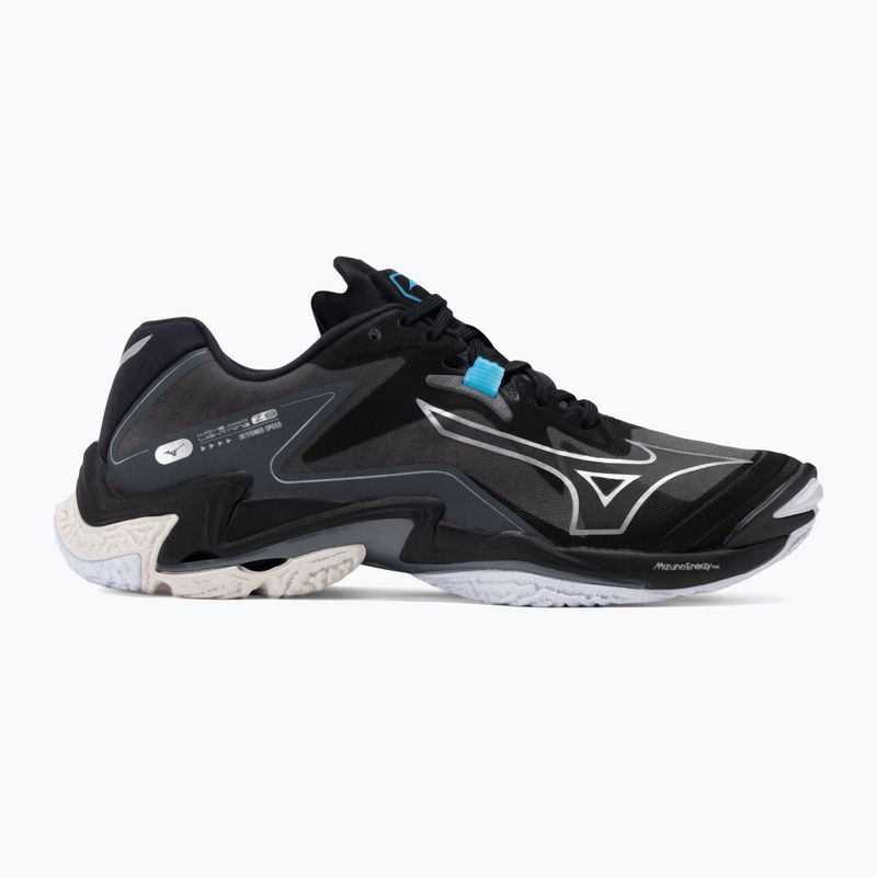 Scarpe da pallavolo da uomo Mizuno Wave Lightning Z8 nero 2