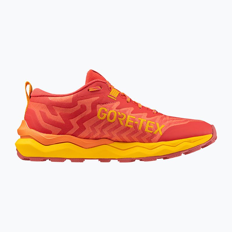 Scarpe da corsa da donna Mizuno Wave Daichi 8 GTX nasturzio/citrus/cranberry 3