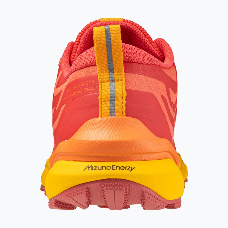 Scarpe da corsa da donna Mizuno Wave Daichi 8 GTX nasturzio/citrus/cranberry 4