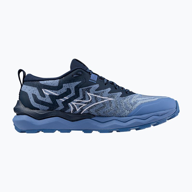 Scarpe da corsa da donna Mizuno Wave Daichi 8 ebbro e fluido/bianco/azzurro