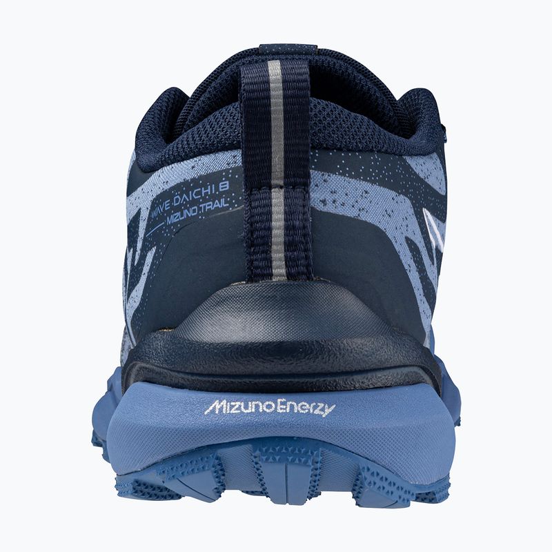Scarpe da corsa da donna Mizuno Wave Daichi 8 ebbro e fluido/bianco/azzurro 3