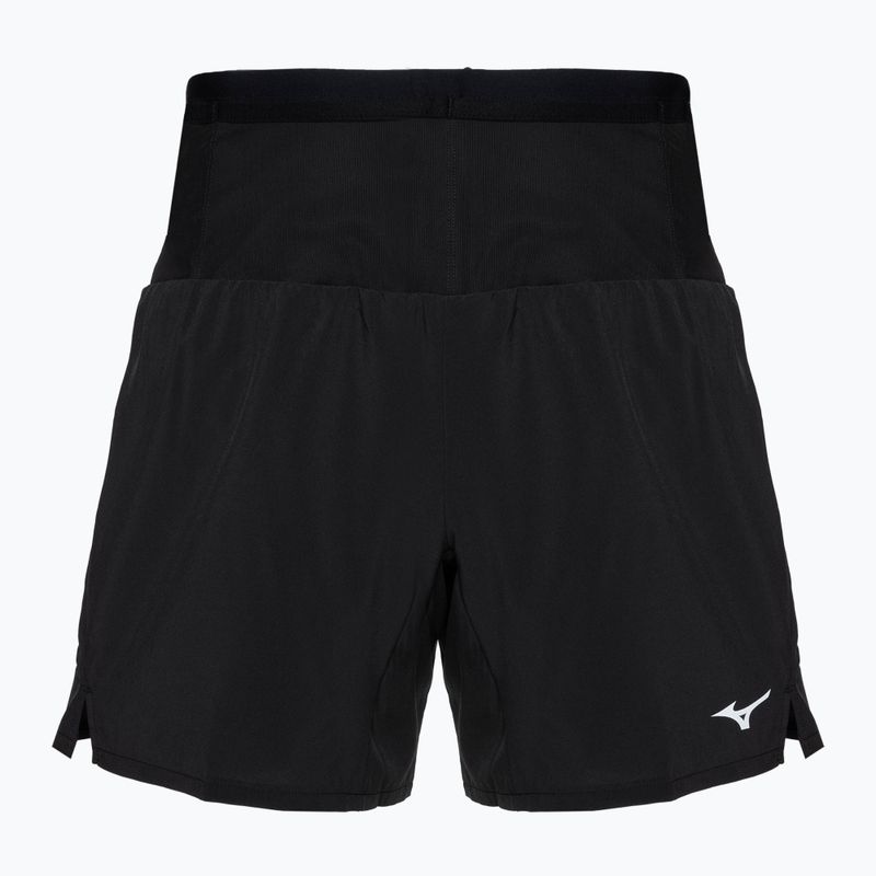 Pantaloncini da corsa Mizuno Multi Pocket da uomo, nero