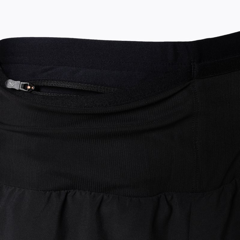 Pantaloncini da corsa Mizuno Multi Pocket da uomo, nero 3