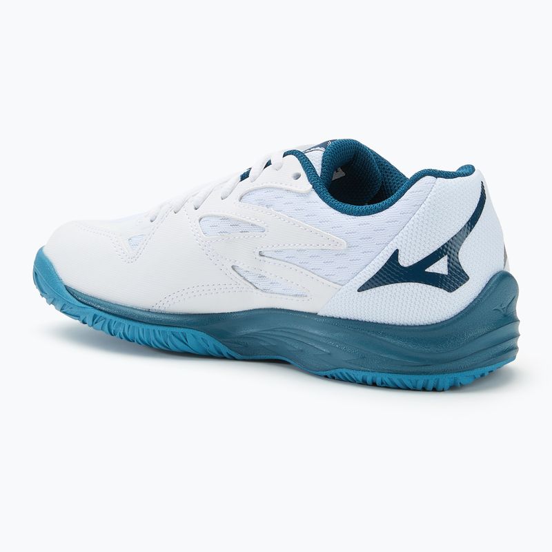 Scarpe da pallavolo Mizuno Lightning Star Z7 bianco/blu marina/argento per bambini 3