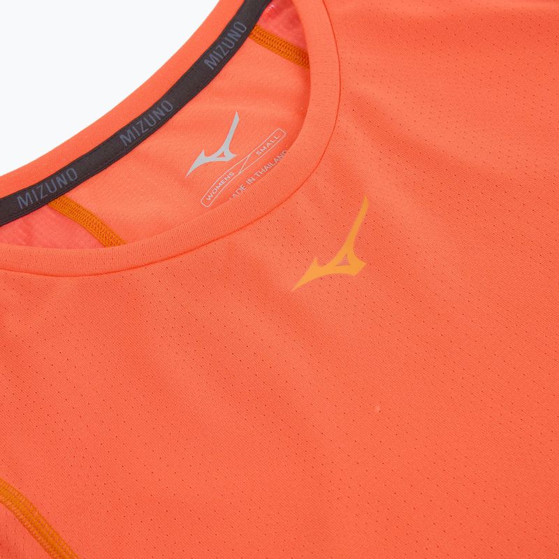 Maglietta da corsa da donna Mizuno DryAeroFlow Tee nasturtium 3