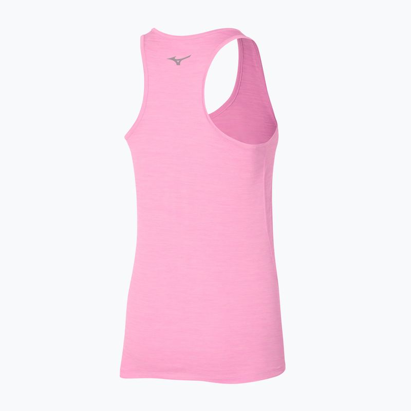 Canotta running donna Mizuno Impulse Core Tank lilla chiffon 2