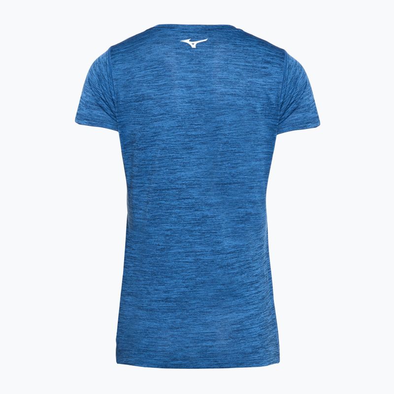 Maglietta da corsa da donna Mizuno Impulse Core Tee federal blu 2