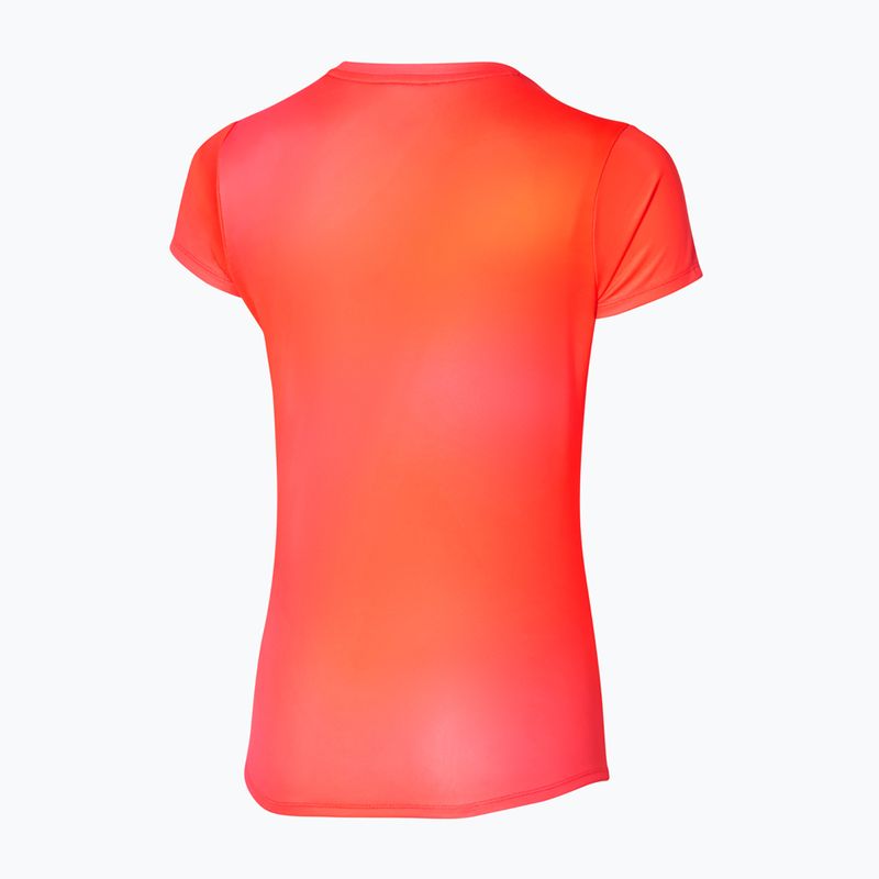 Maglietta da corsa Mizuno Impulse Core Graphic Tee Donna nasturtium 2