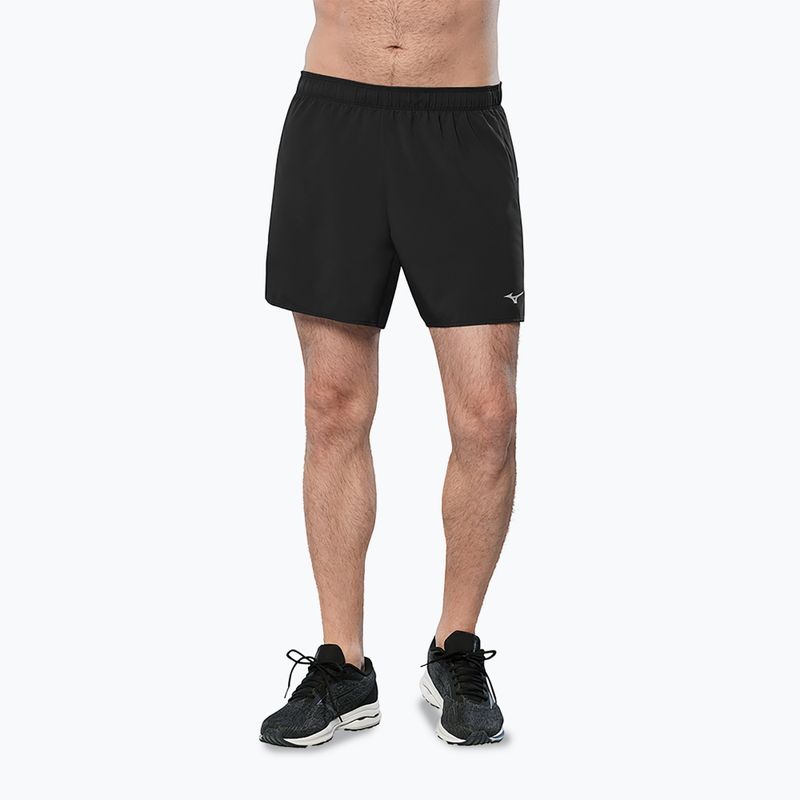 Pantaloncini da corsa da uomo Mizuno Core 5.5 nero