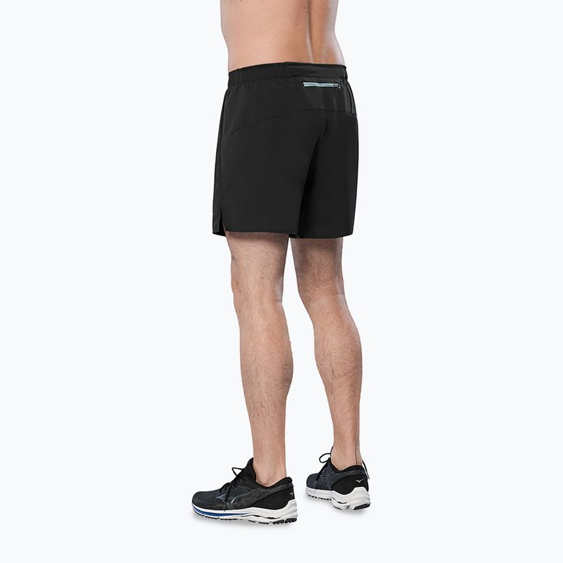 Pantaloncini da corsa da uomo Mizuno Core 5.5 nero 2