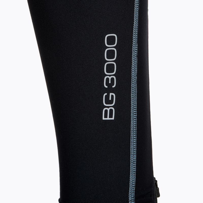 Leggings da corsa da uomo Mizuno BG3000 Long nero/acquifero 4
