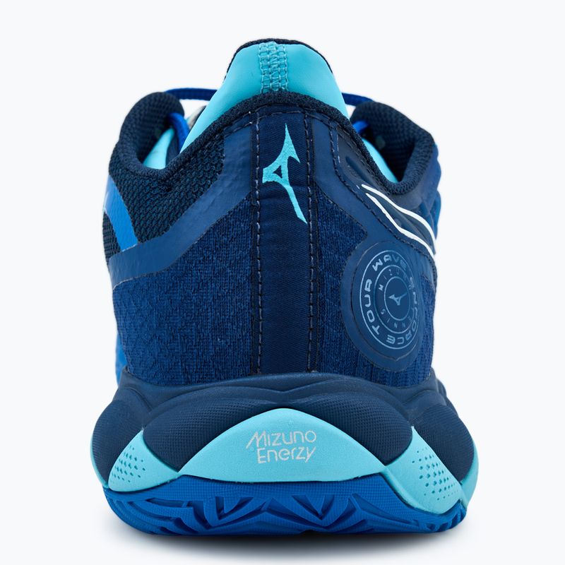 Scarpe da tennis da uomo Mizuno Wave Enforce Tour AC blu mugen/bianco/blu fiume 6