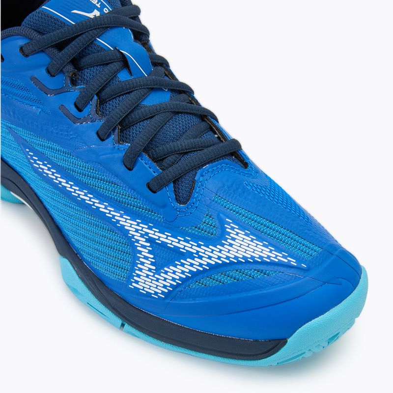 Scarpe da tennis da uomo Mizuno Wave Exceed Light 2 AC blu mugen/bianco/blu fiume 7