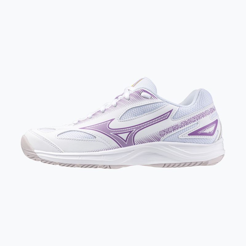 Scarpe da pallamano Mizuno Stealth Star 2 bianco/viola patrizia/quince 8