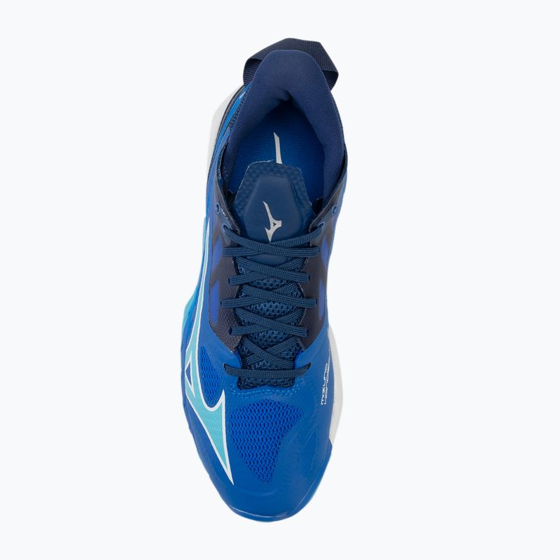 Mizuno Wave Mirage 5 scarpe da pallamano blu mugen/bianco/blu estense 5