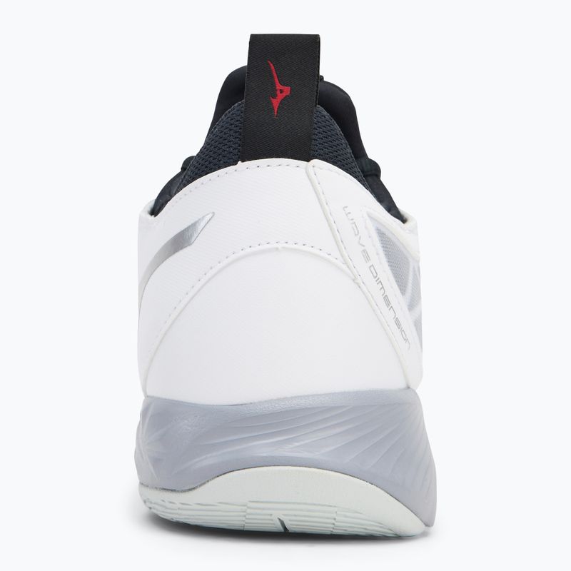 Scarpe da pallavolo Mizuno Wave Dimension bianco/salsa/nero 6
