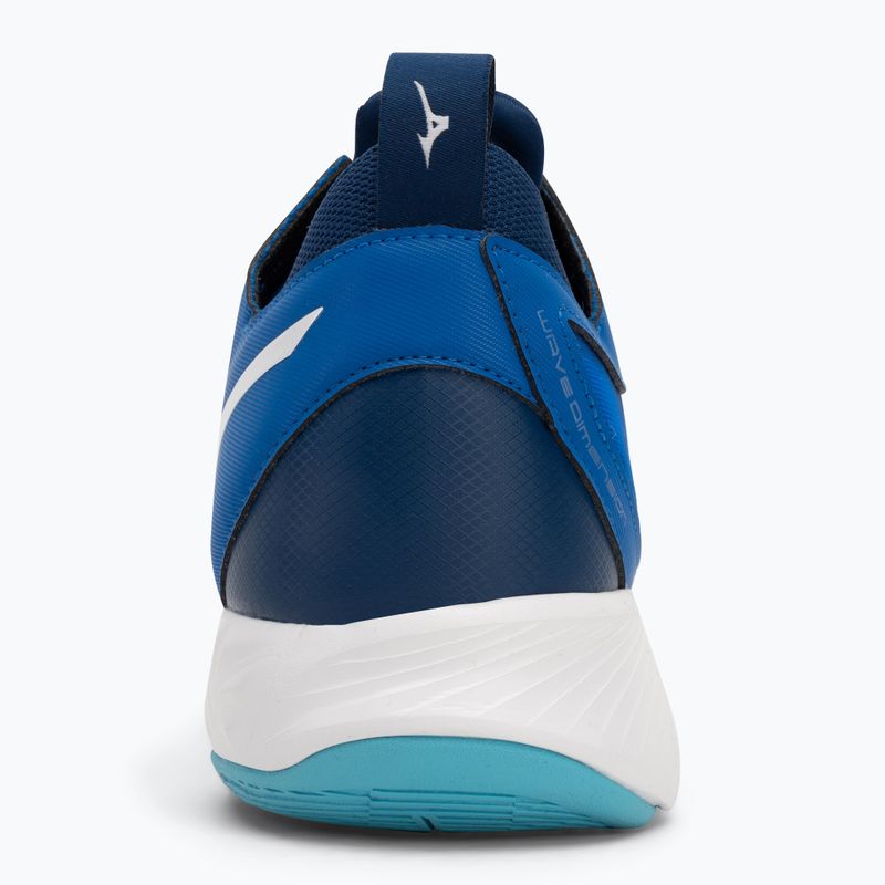 Scarpe da pallavolo da donna Mizuno Wave Dimension Mid blu mugen/bianco/blu estense 6