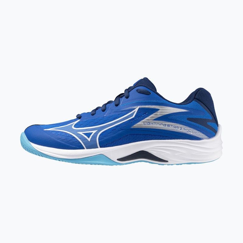 Mizuno Lightning Star Z7 scarpe da pallavolo per bambini blu mugen/bianco/blu estense 8