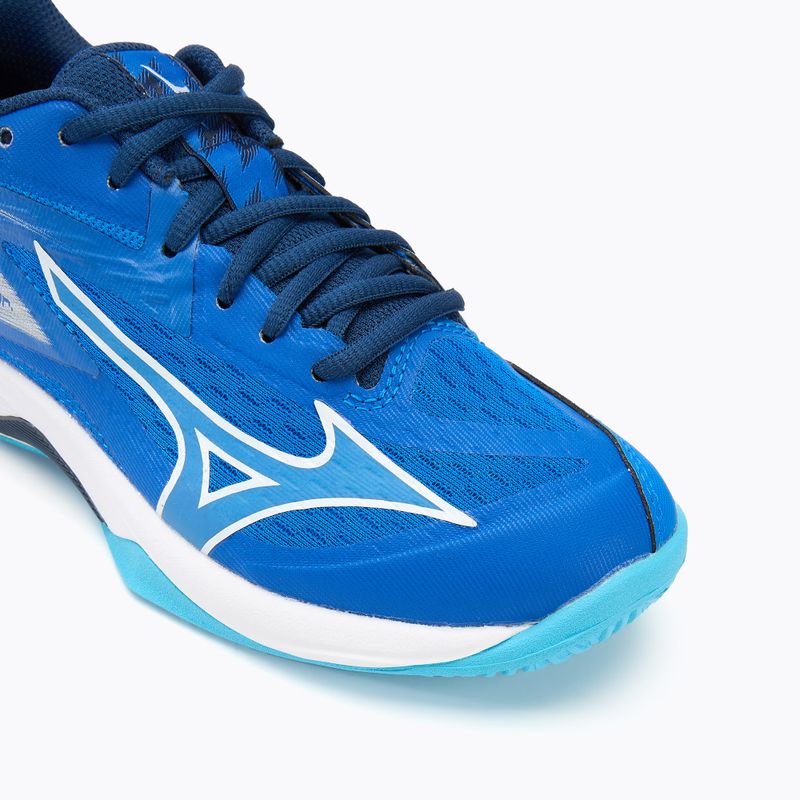 Mizuno Lightning Star Z7 scarpe da pallavolo per bambini blu mugen/bianco/blu estense 7