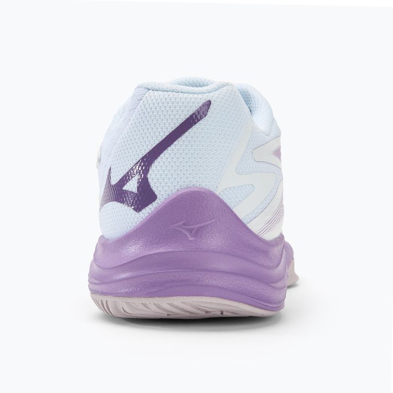 Scarpe da pallavolo per bambini Mizuno Lightning Star Z7 bianco/viola patrizia/coppia 6