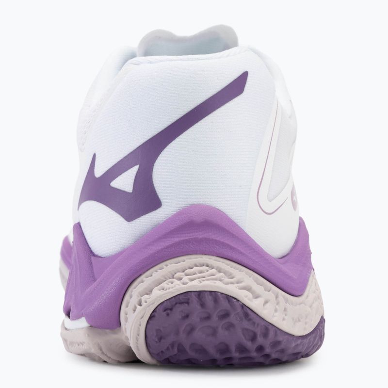 Scarpe da pallavolo da donna Mizuno Wave Lightning Z8 bianco/patria viola/quince 6