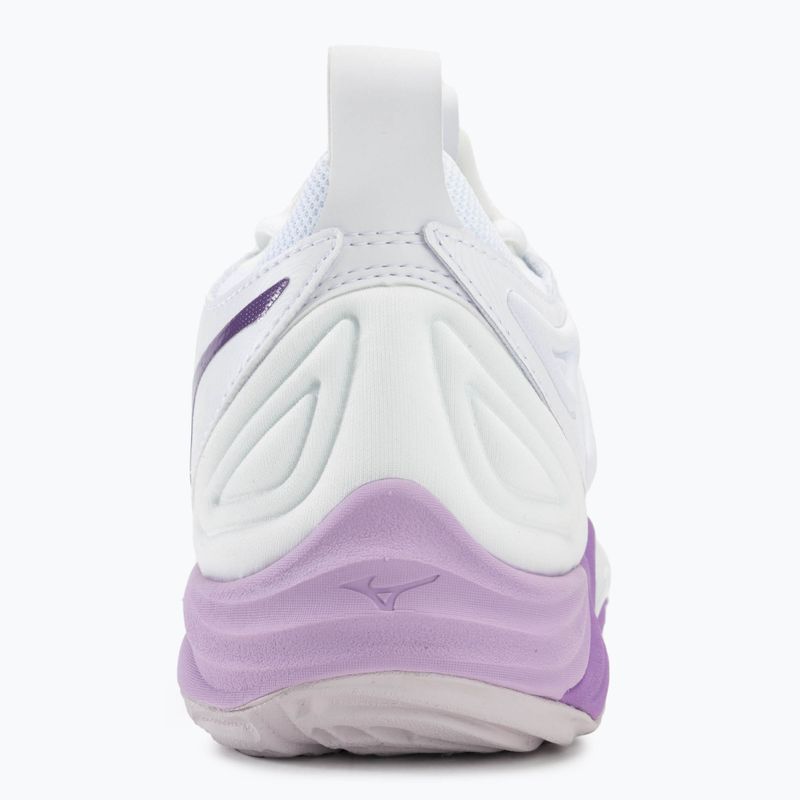 Scarpe da pallavolo da donna Mizuno Wave Momentum 3 bianco/viola patrizia/vintage 6