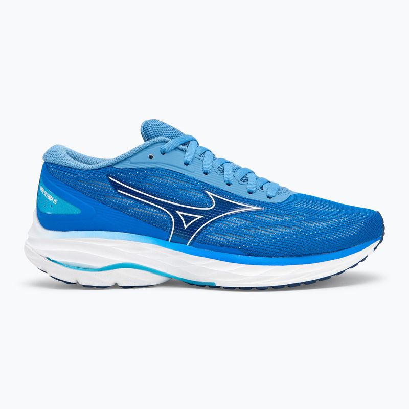 Scarpe da corsa da donna Mizuno Wave Ultima 15 blu mugen/bianco/glacier lake 2