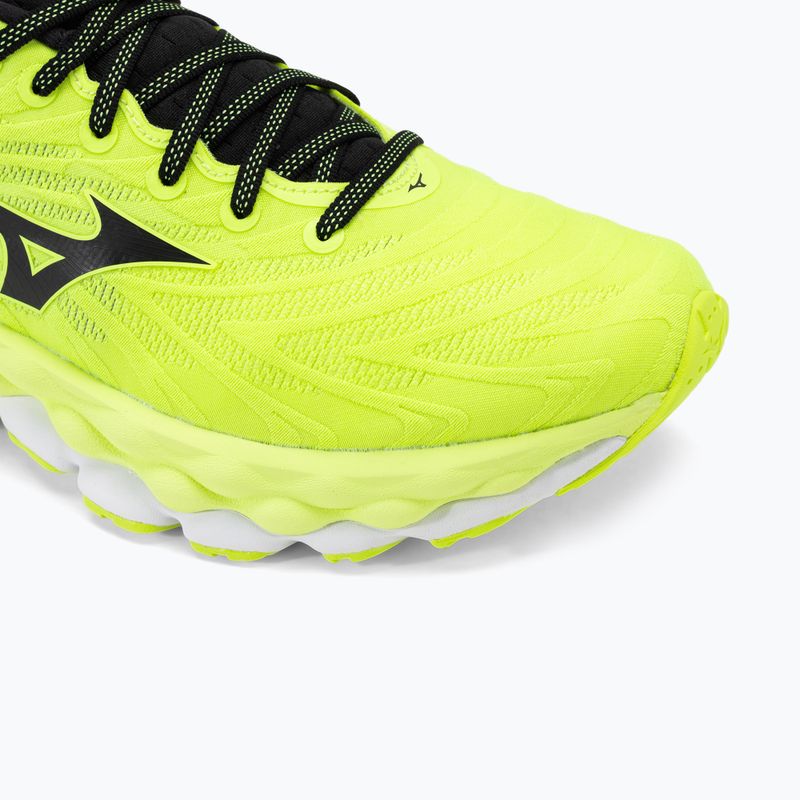 Scarpe da corsa da uomo Mizuno Wave Sky 8 mizuno neo lime/nero/bianco 7