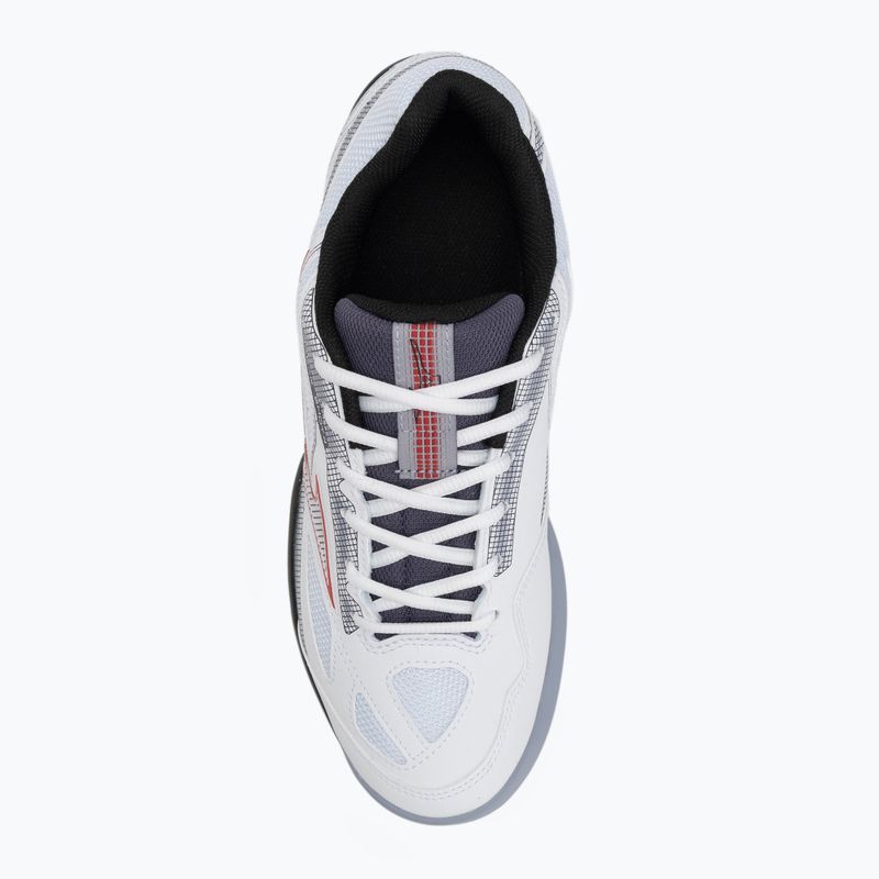 Uomo Mizuno Break Shot 4 Padel bianco/salsa/aleuziano padel scarpa 5