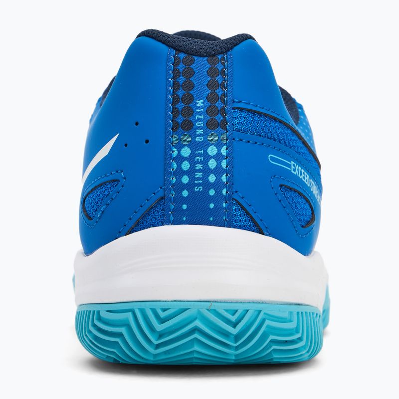 Scarpe da tennis Mizuno Exceed Star CC per bambini blu mugen/bianco/blu fiume 6