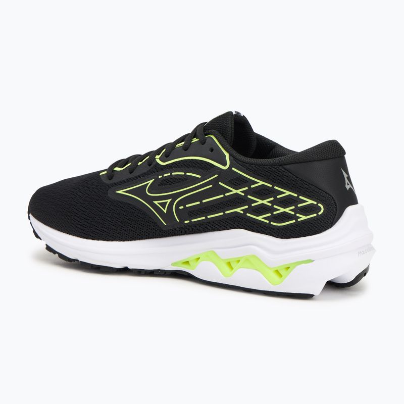 Scarpe da corsa uomo Mizuno Wave Equate 8 nero/bianco/mizuno neo lime 3