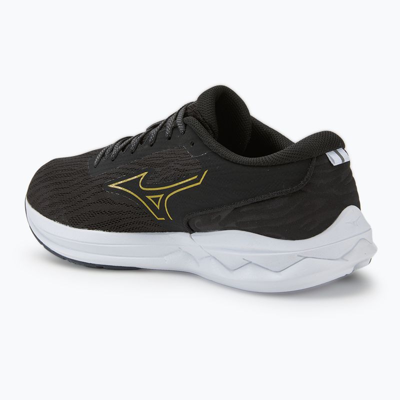 Scarpe da corsa da uomo Mizuno Wave Revolt 3 nero/gloden halo/ebony 3