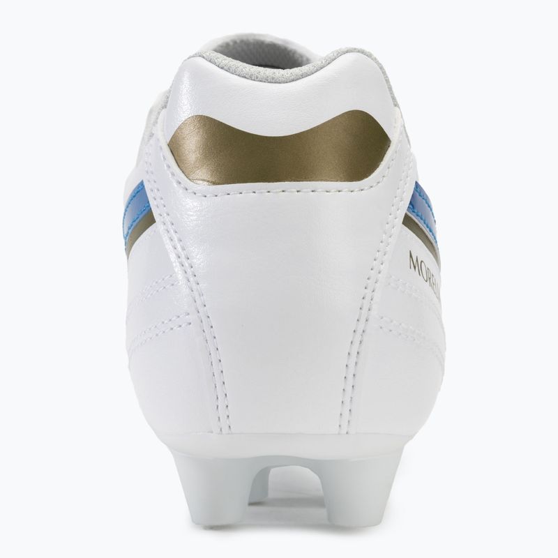 Mizuno Morelia II Club FG bianco/blu laser/oro scarpe da calcio da uomo 6