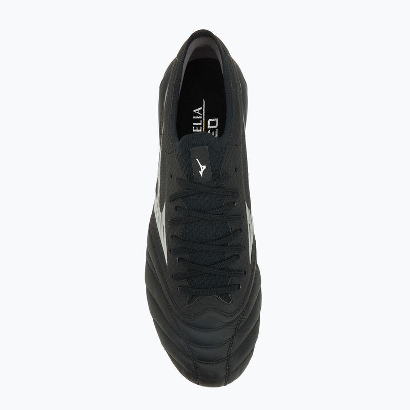 Scarpe da calcio uomo Mizuno Morelia Neo IV β Elite FG black/galaxy silver/black 5