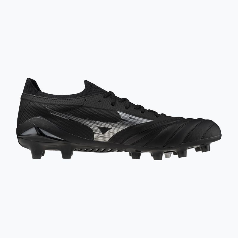 Scarpe da calcio Mizuno Morelia Neo IV β Elite FG uomo nero/argento galassia 9