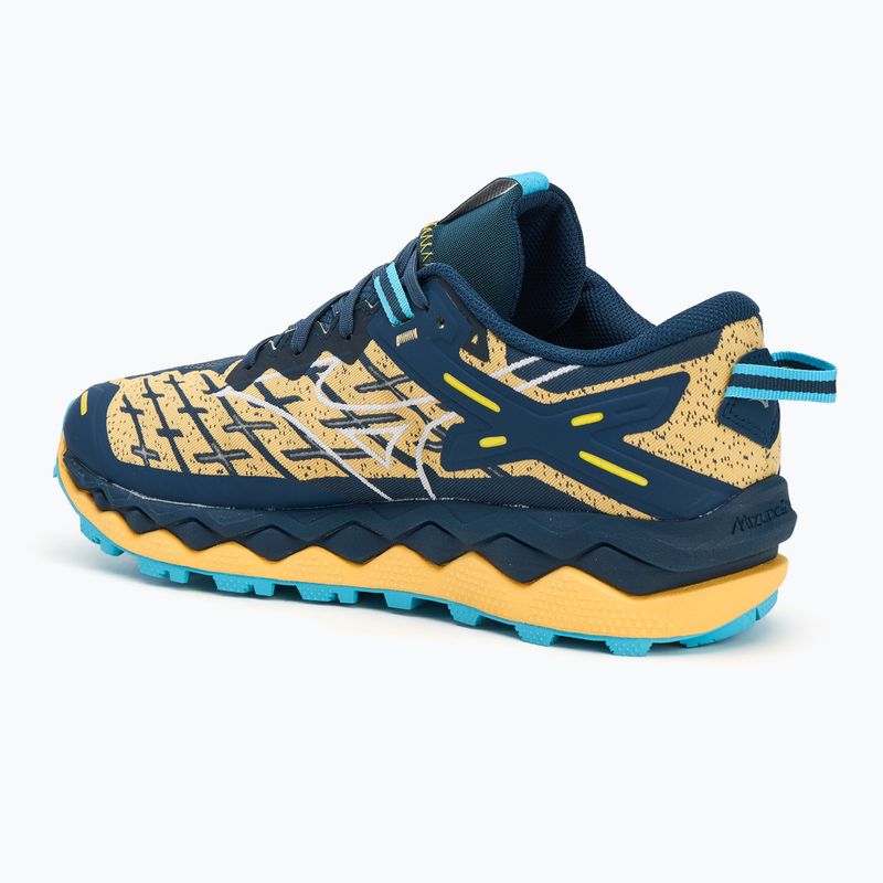 Scarpe da corsa da uomo Mizuno Wave Mujin 10 mela cotogna/bianco/blu fiume 3
