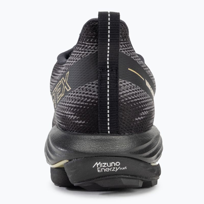 Scarpe da corsa da uomo Mizuno Wave Rider GTX 2 nero/oro/ombra silenziosa 6