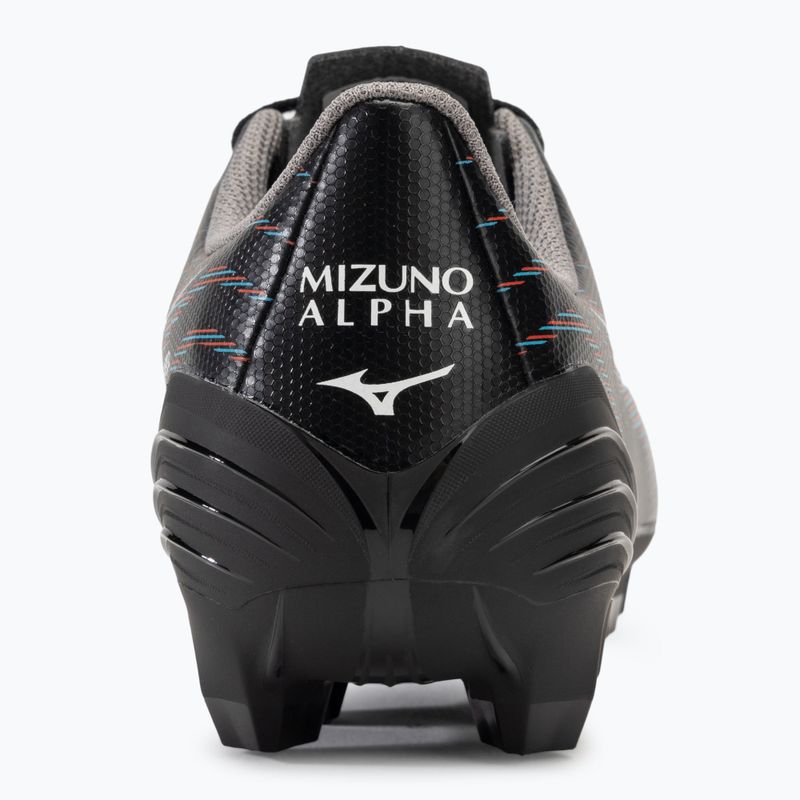 Scarpe da calcio da uomo Mizuno α Select FG nero/rosso fuoco/801 c 6