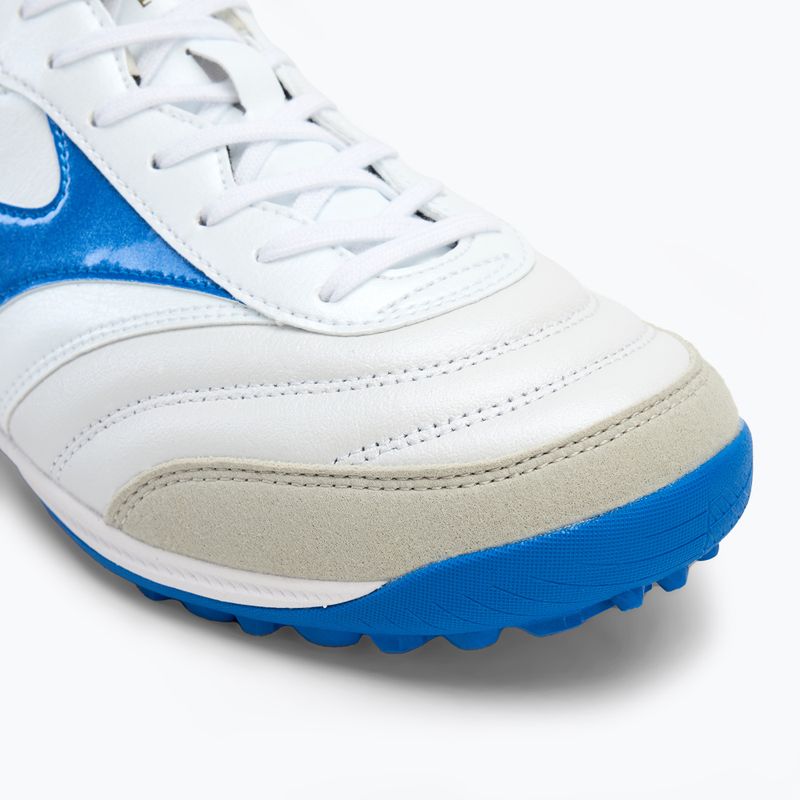Mizuno Morelia Sala Elite TF scarpe da calcio da uomo bianco/blu laser/oro 7
