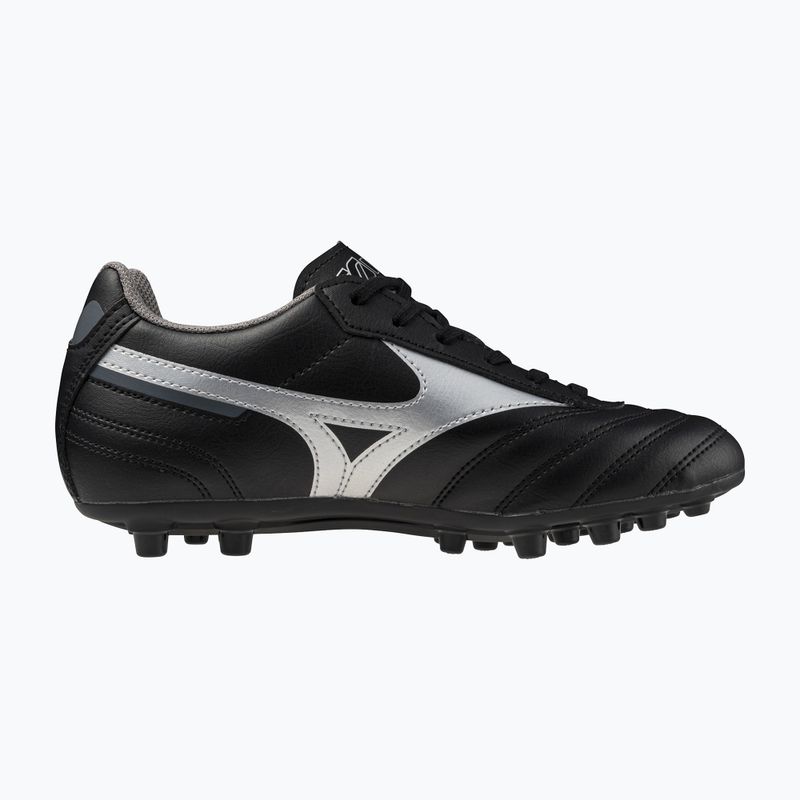 Scarpe da calcio per bambini Mizuno Morelia II Club AG nero/galassia argento/ombra scura 2
