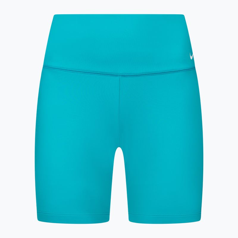 Pantaloncini Nike Missy 6" Kick Donna acquamarina