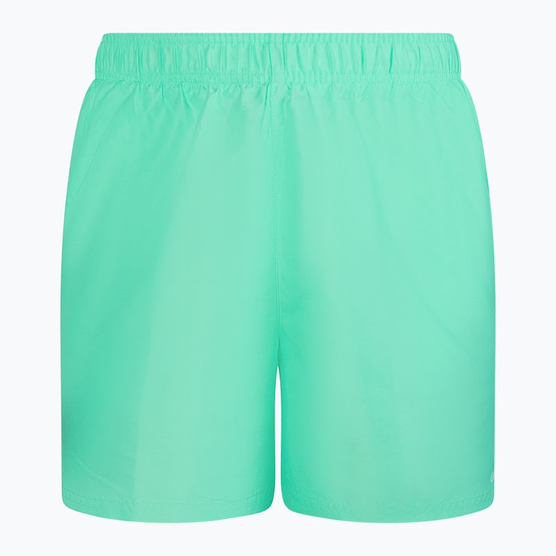 Pantaloncini da bagno da uomo Nike Essential 5" Volley, verde bagliore