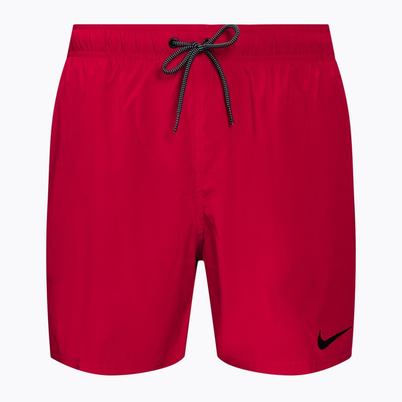 Pantaloncini da bagno Nike Contend 5" Volley Uomo rosso università