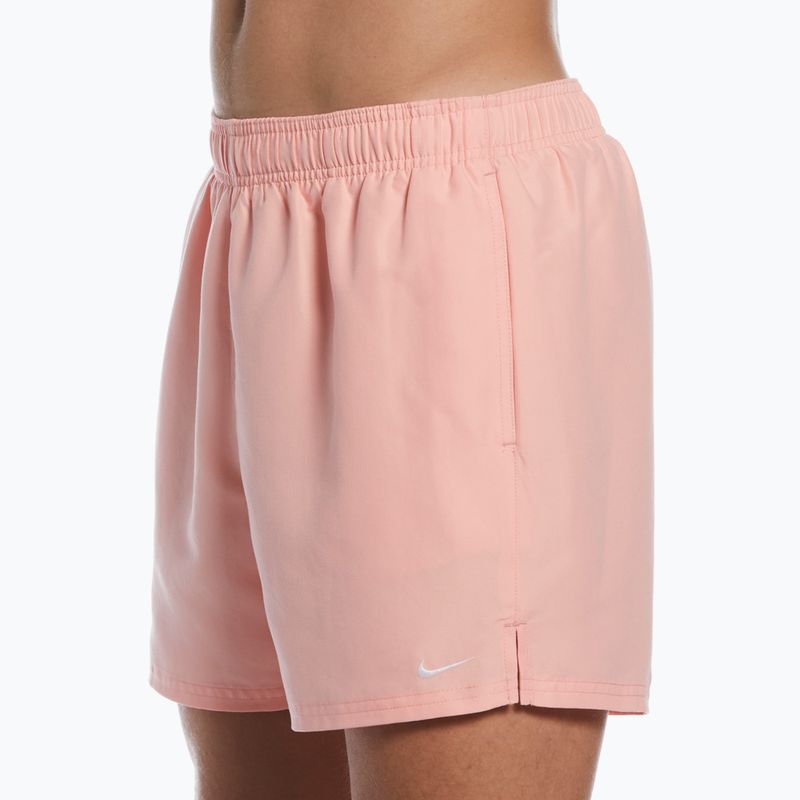 Pantaloncini da bagno Nike Essential 5" Volley da uomo, colore corallo sbiancato 5