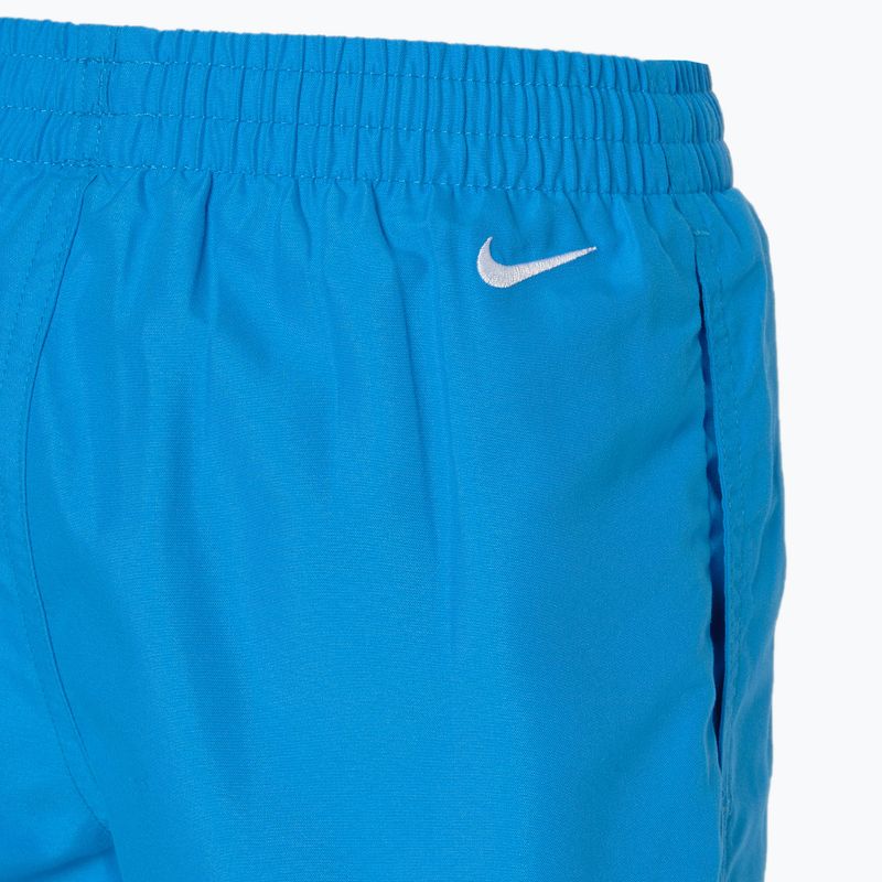 Pantaloncini da bagno Nike Split Logo 4" Volley da bambino, foto blu 4