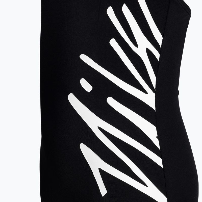 Costume intero da bambino Nike Crossback nero 3