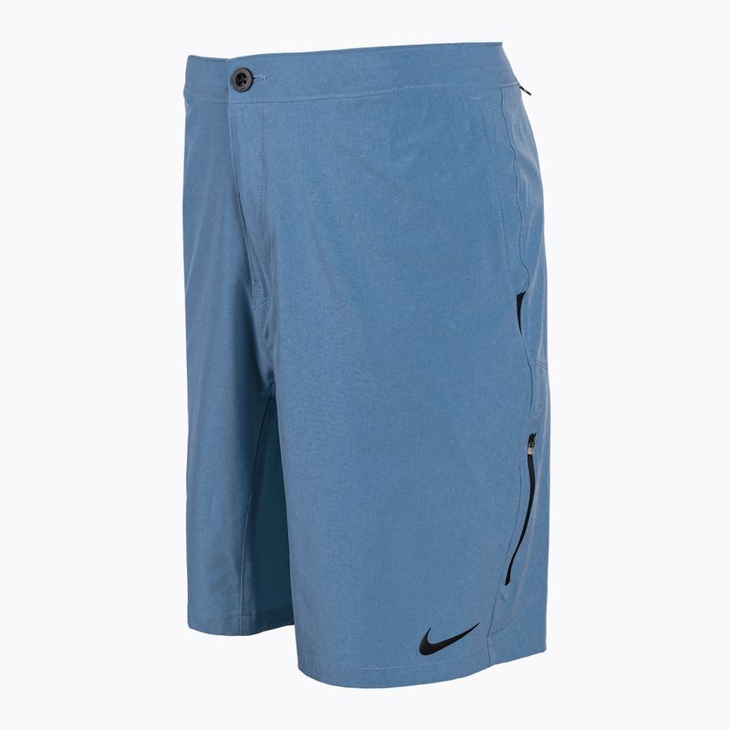 Pantaloncini da bagno Nike Flow 9" Hybrid da uomo, blu marina scuro 2