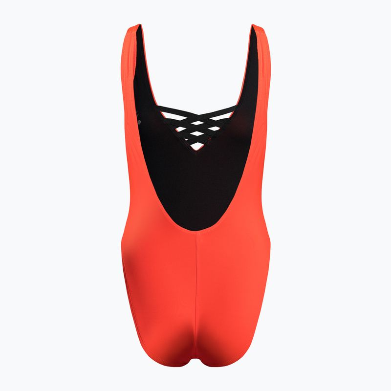 Nike Sneakerkini U-Back - costume da bagno intero da donna, colore cremisi brillante 4